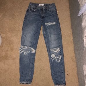 Top shop mom jeans size 24